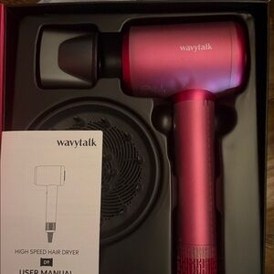 High Speed Hair Dryer - rose red